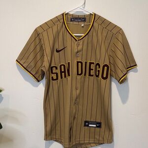 Nike San Diego Padres H. Kim #7 Youth Jersey Size Large - Like new